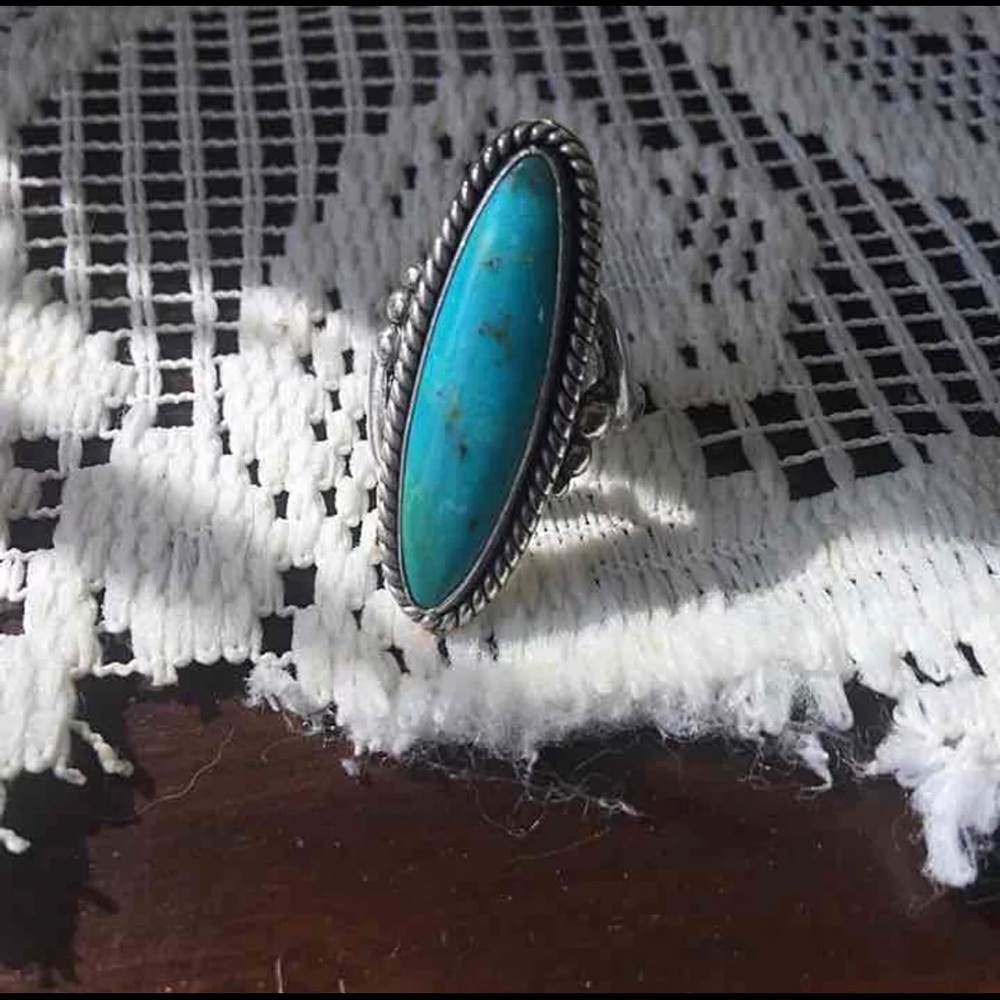 Sterling Silver Turquoise Ring